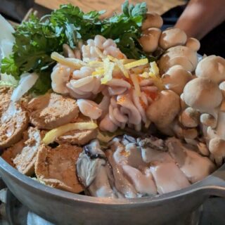 魚バカ一代新橋店の痛風鍋