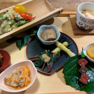 基別邸古楽庵の前菜盛り合わせ