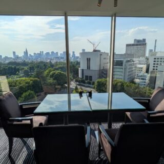 ニューオータニ禅のラウンジ