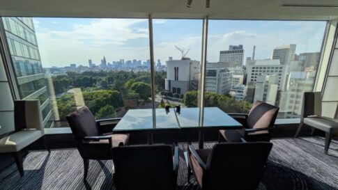 ニューオータニ禅のラウンジ