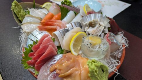 大黒八柱店刺身盛り合わせ