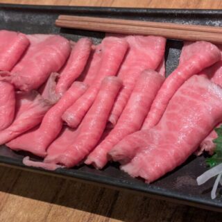 牛たん伊地知の霜降り黒毛和牛刺し