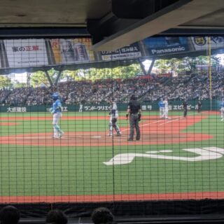 アメックスプレミアムラウンジからのアングル